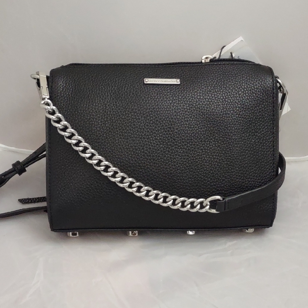 Rebecca Minkoff Black Leather Crossbody Bag